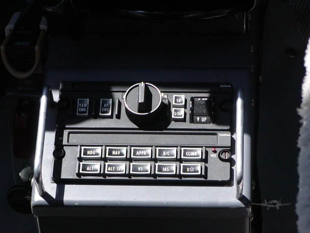 Avionics suite of a 1980 CESSNA CONQUEST II.
