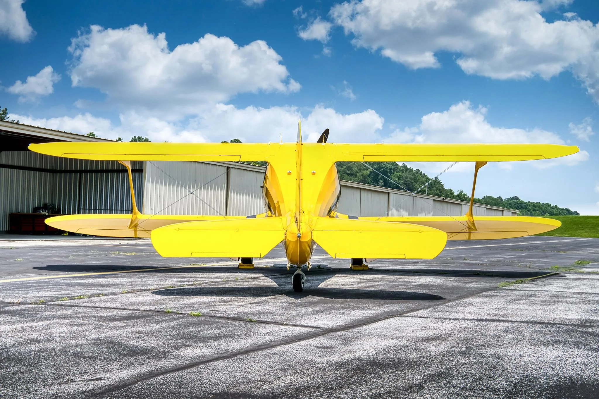 Exterior view of a 1944 BEECHCRAFT D17S, N67716.