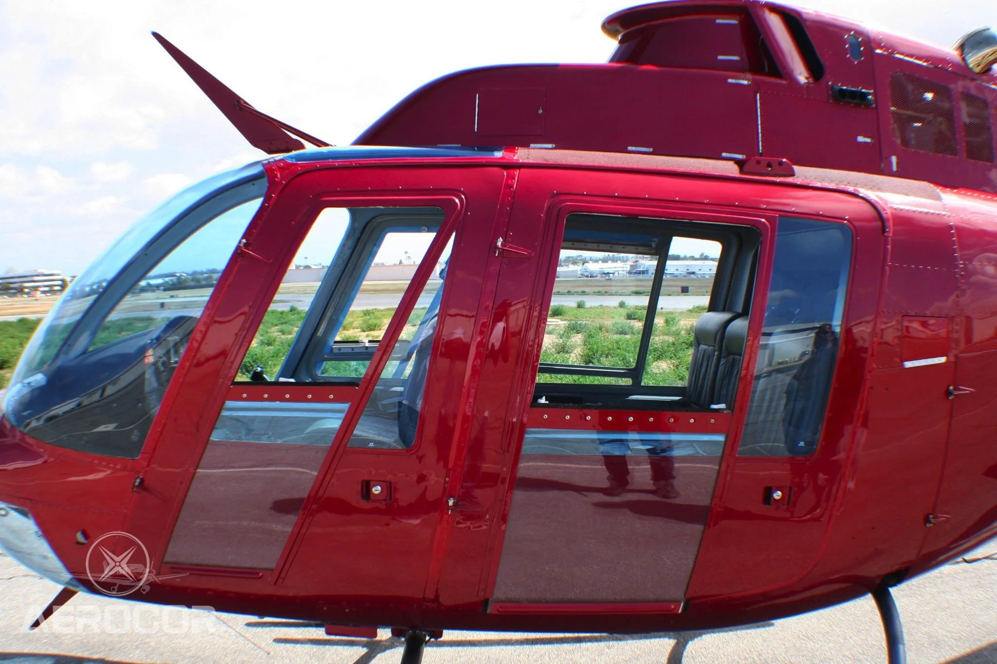 Marketing image of a 1968 BELL 206B.