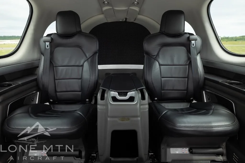 Cabin interior of a 2019 CIRRUS VISION SF50-G2+.