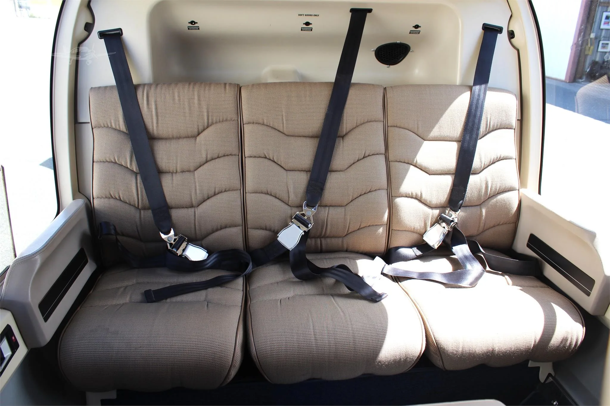 Cabin interior of a 2020 BELL 407GXI.