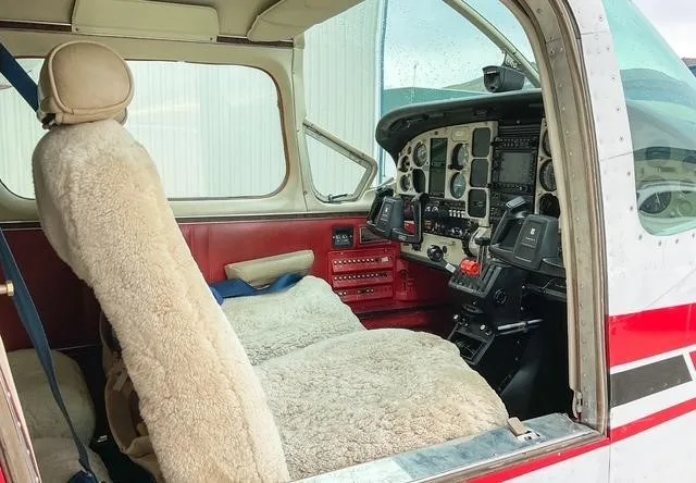 Cabin interior of a 1979 CESSNA 337H.