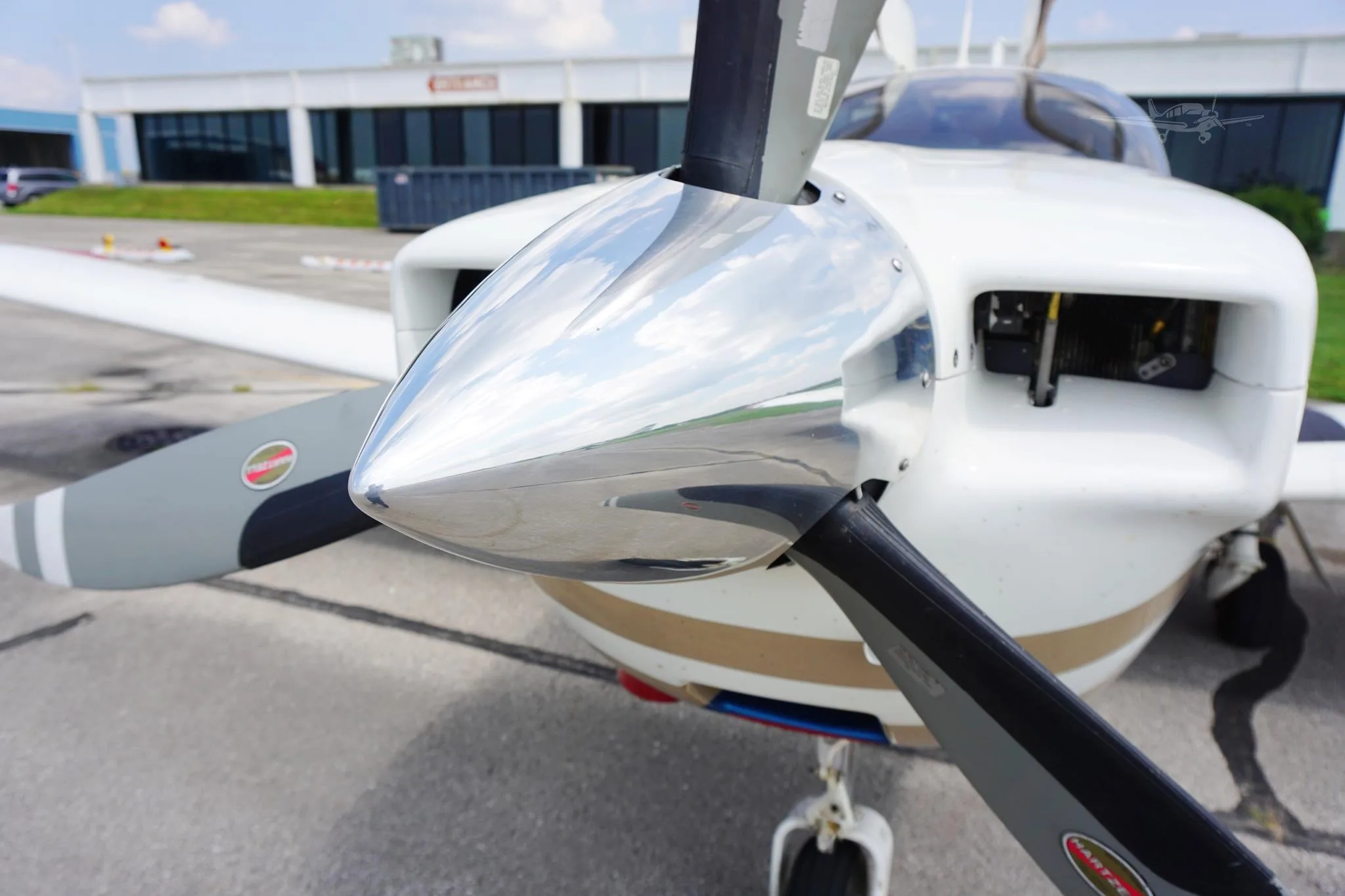 Exterior view of a 2001 SOCATA TB-20 GT TRINIDAD, N81GT.