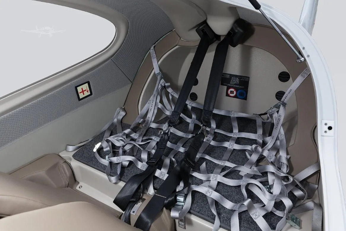 Cabin interior of a 2026 DIAMOND DA40 NG.