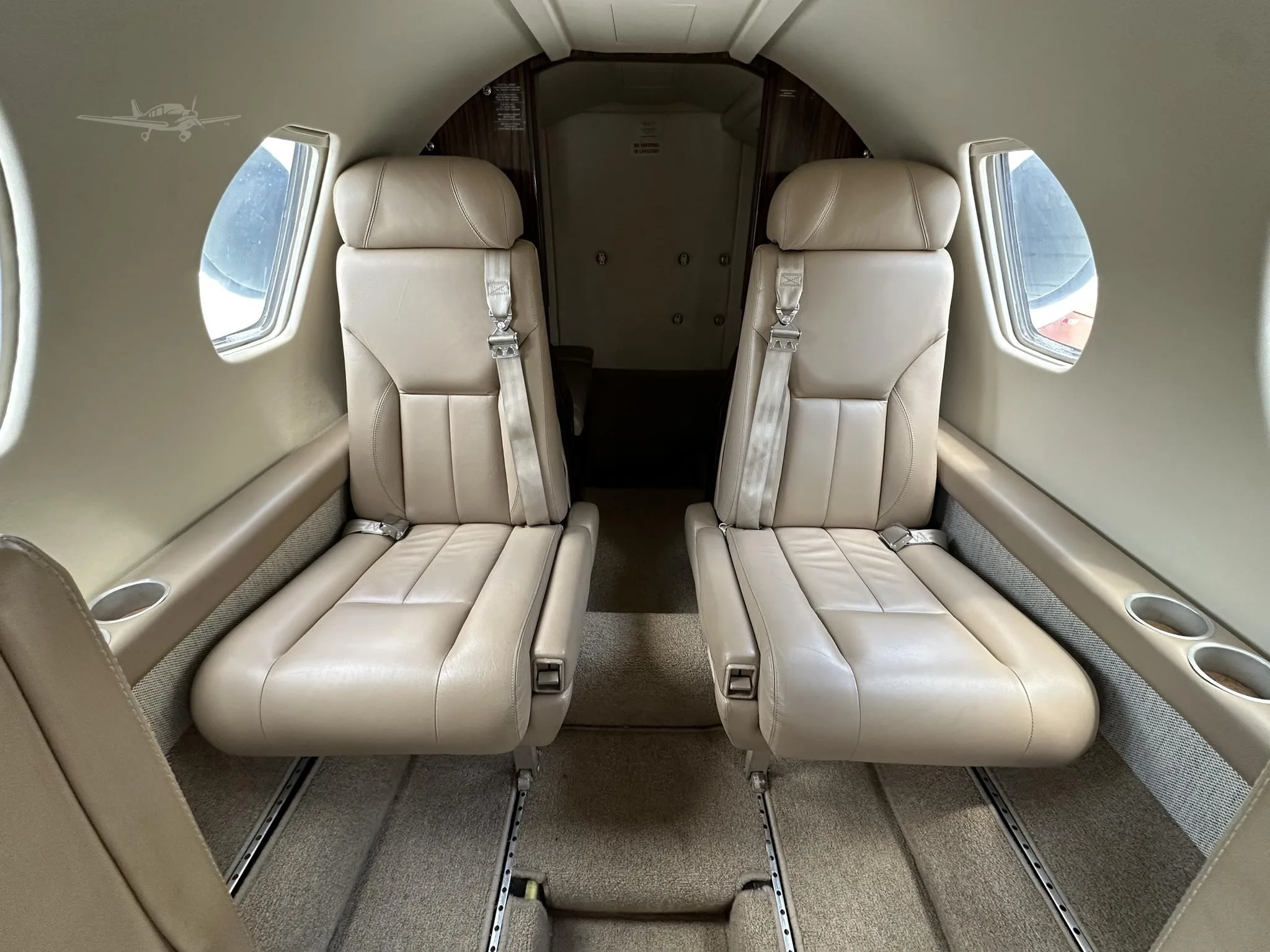 Cabin interior of a 1992 CESSNA CITATION V.