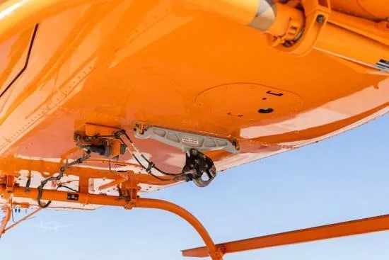 Engine detail of a 2017 BELL 407GXP.