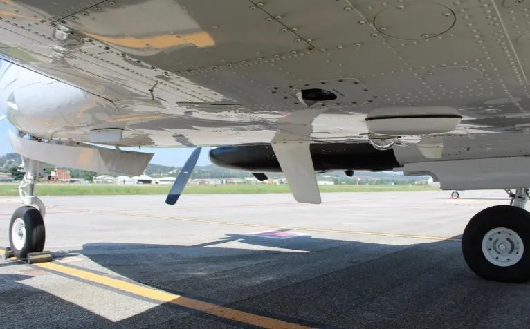 Exterior view of a 1985 BEECHCRAFT KING AIR C90A.