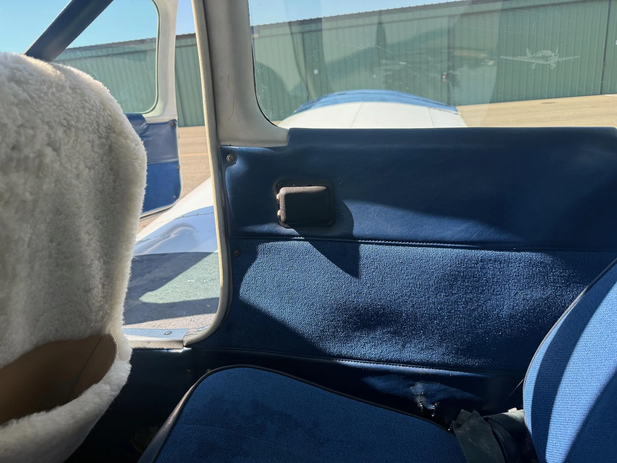 Cabin interior of a 1976 PIPER ARROW II.