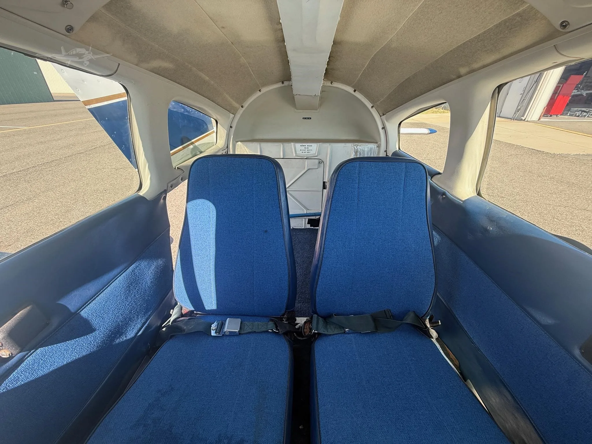 Cabin interior of a 1976 PIPER ARROW II.