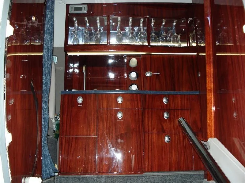 Cabin interior of a 1981 DASSAULT FALCON 50.