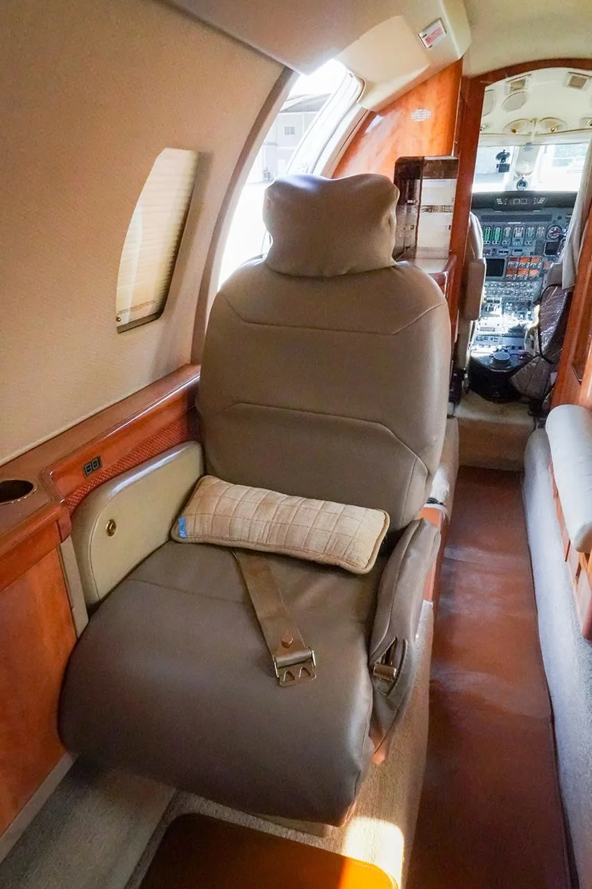 Cabin interior of a 1992 CESSNA CITATION VII.