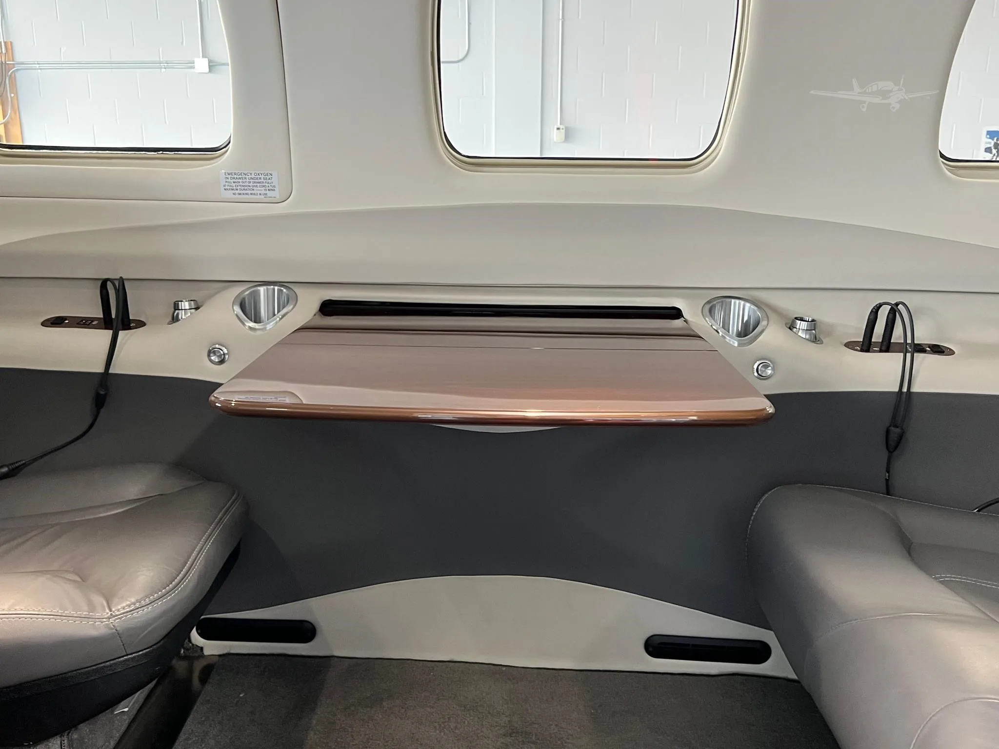 Cabin interior of a 2020 PIPER M350.