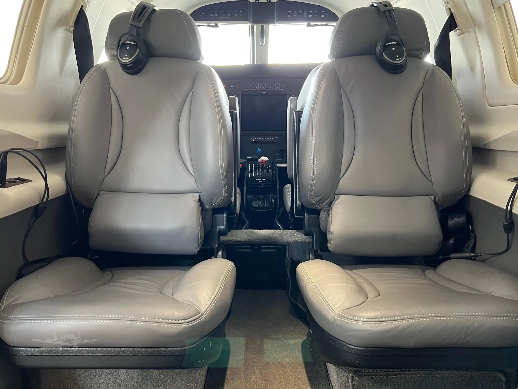 Cabin interior of a 2020 PIPER M350.