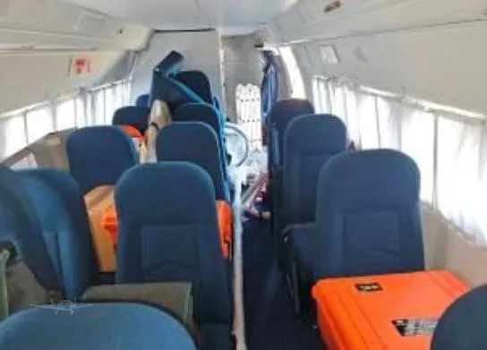 Cabin interior of a 2022 LET L-410 UVP-E20.