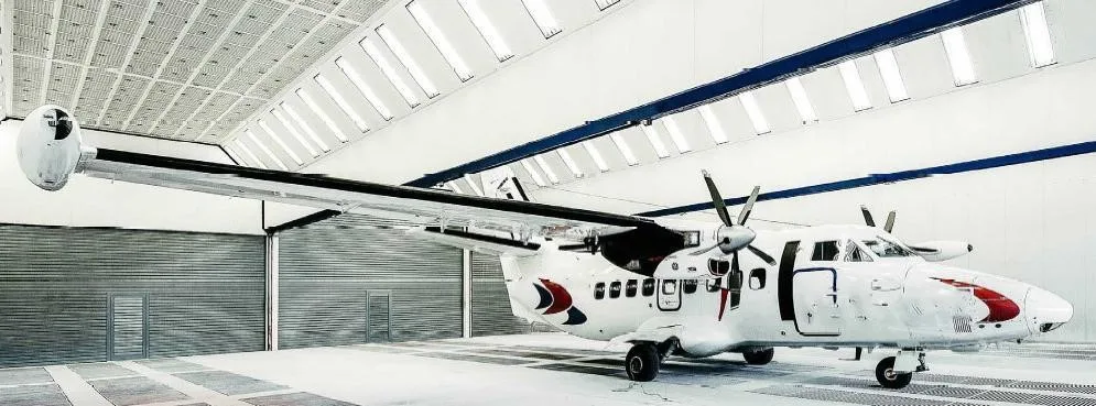 Exterior view of a 2022 LET L-410 UVP-E20.