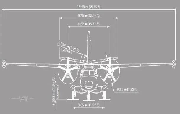 Specification or layout diagram for a 2022 LET L-410 UVP-E20.