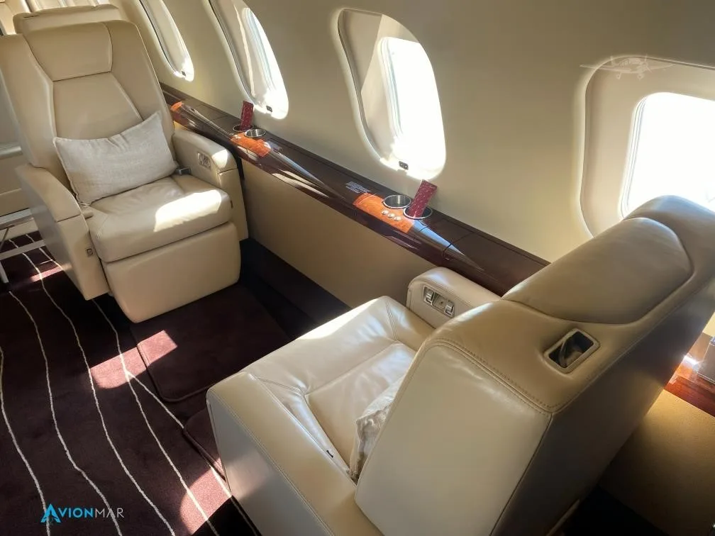 Cabin interior of a 2010 BOMBARDIER GLOBAL EXPRESS XRS.
