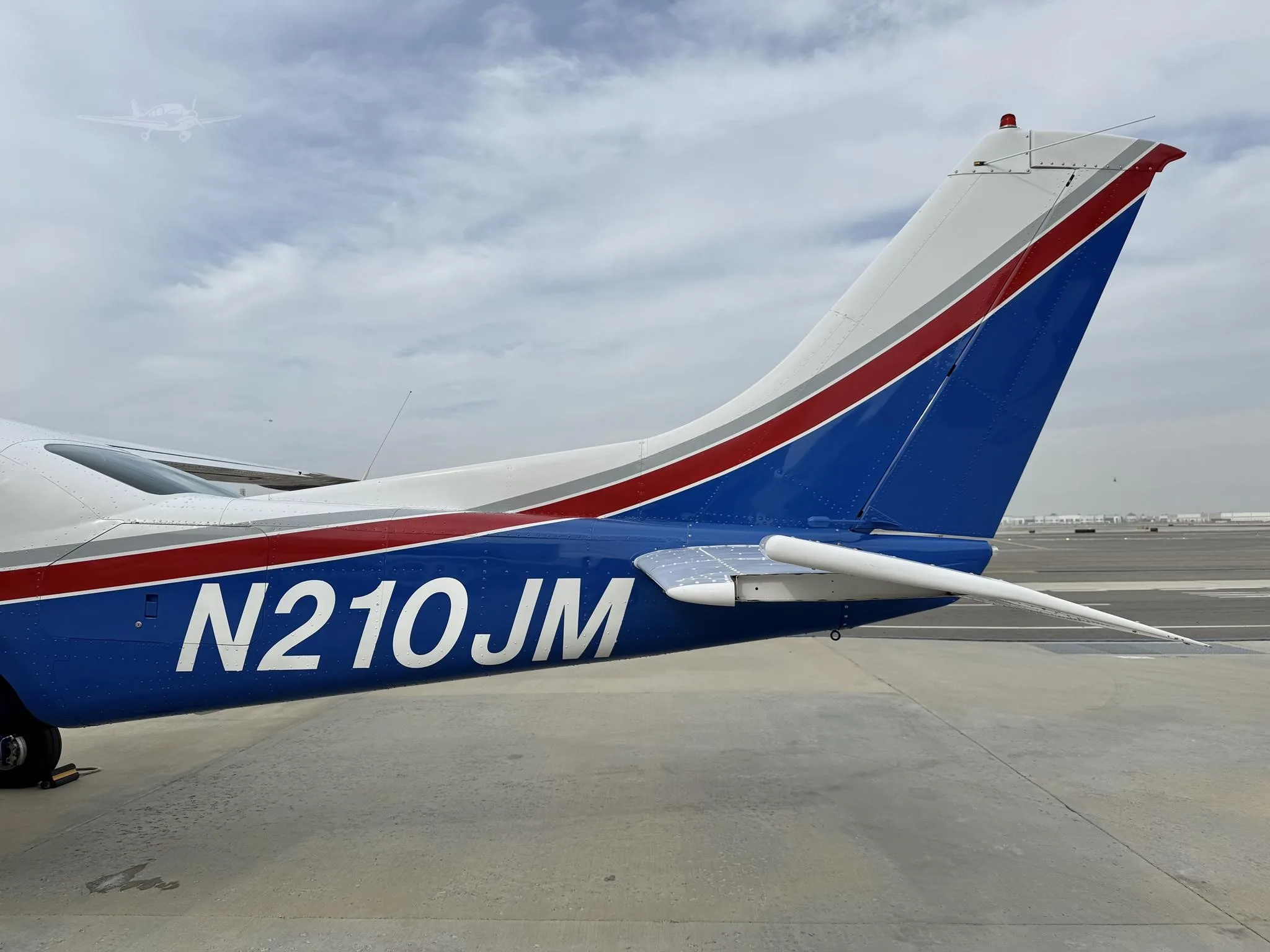Exterior view of a 1981 CESSNA TURBO 210N, N210JM.