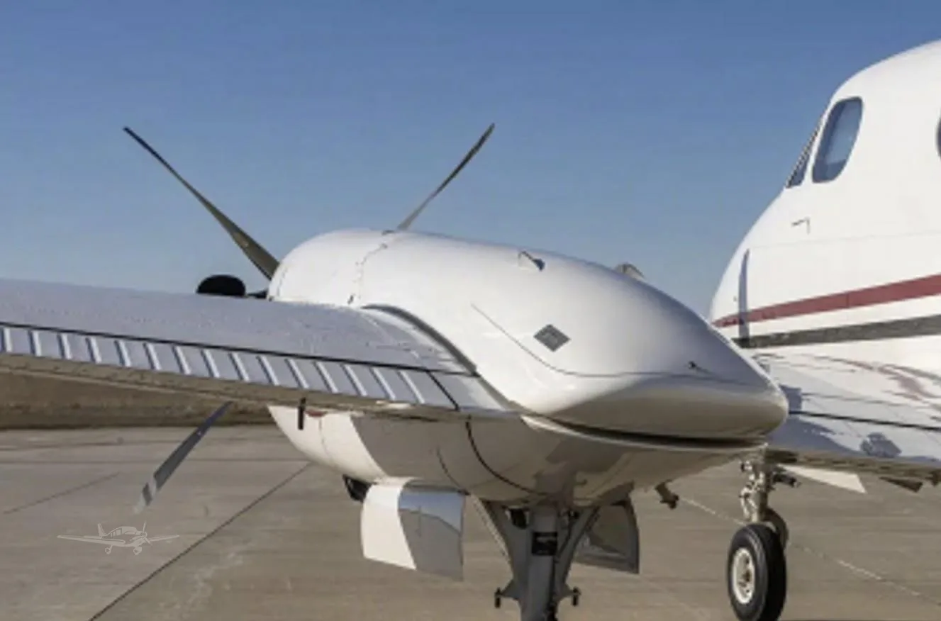 Marketing image of a 1977 BEECHCRAFT KING AIR 200.
