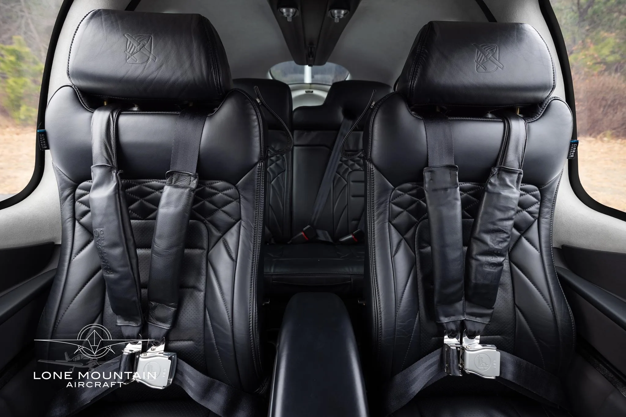 Cabin interior of a 2024 CIRRUS SR20-G7.