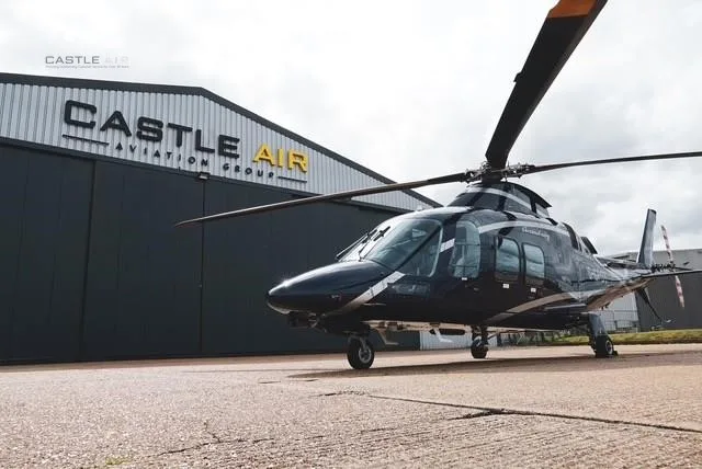 Exterior view of a 2012 LEONARDO AW109SP GRANDNEW.