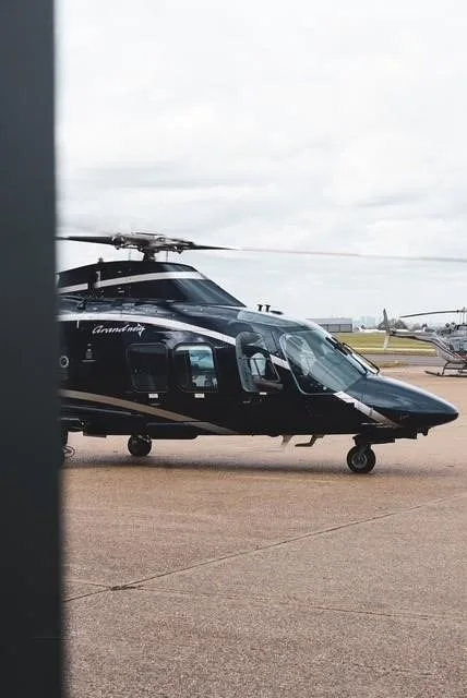 Exterior view of a 2012 LEONARDO AW109SP GRANDNEW.