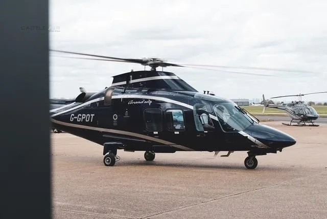 Exterior view of a 2012 LEONARDO AW109SP GRANDNEW.