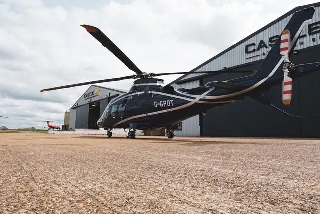 Exterior view of a 2012 LEONARDO AW109SP GRANDNEW.