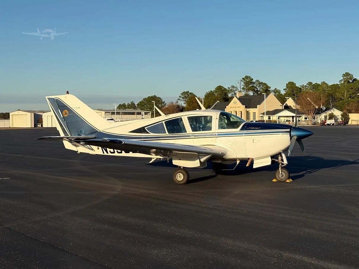 Exterior view of a 1973 BELLANCA 17-30A SUPER VIKING, N93626.