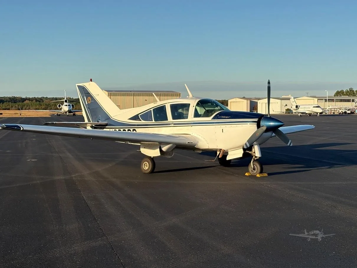 Exterior view of a 1973 BELLANCA 17-30A SUPER VIKING, N93626.