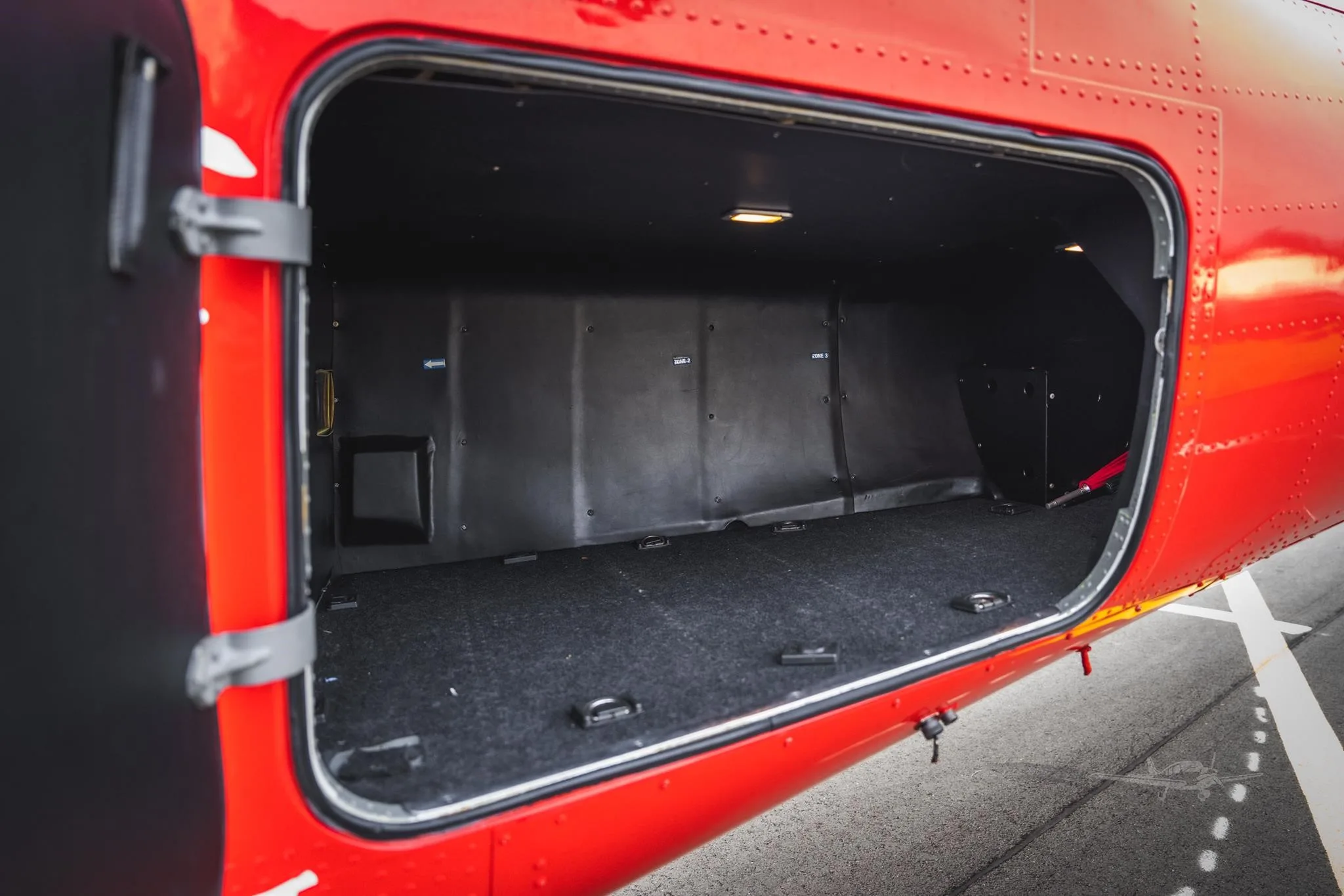 Cabin interior of a 2003 AGUSTA AW109E POWER ELITE.