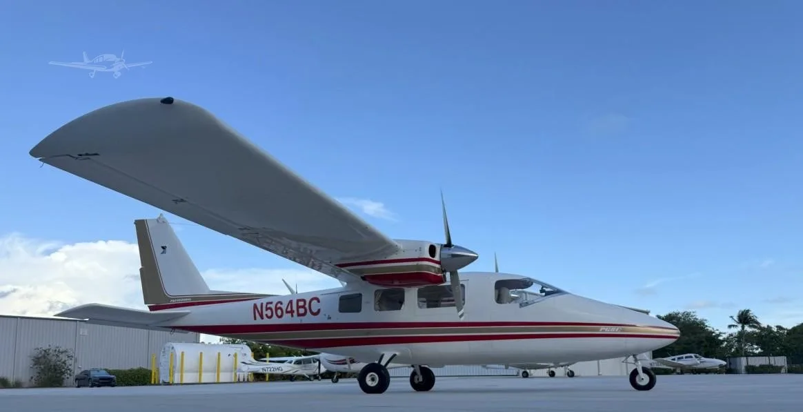 Marketing image of a 1984 PARTENAVIA P.68C-TC.