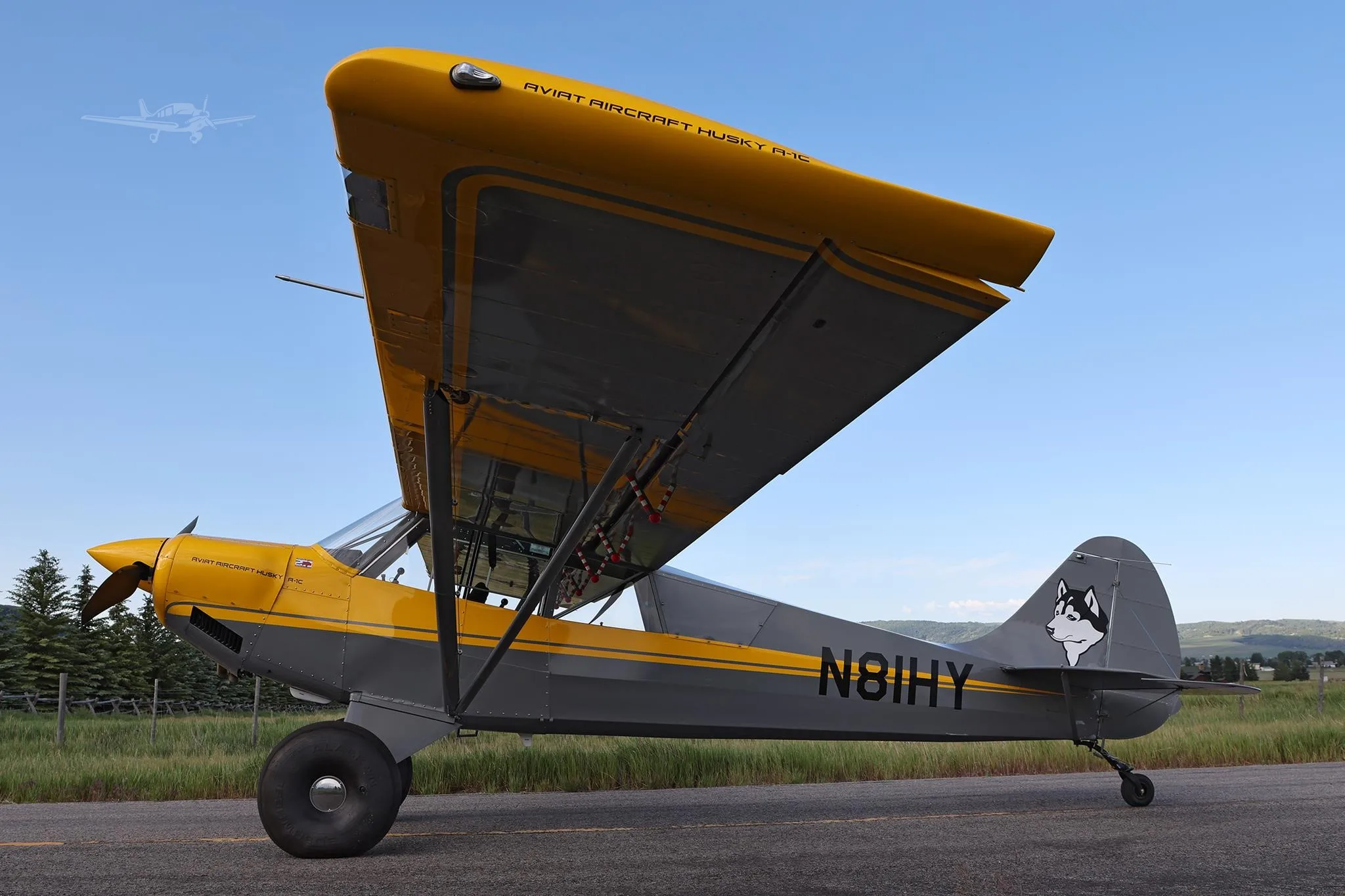 Marketing image of a 2026 AVIAT HUSKY A-1C-200.