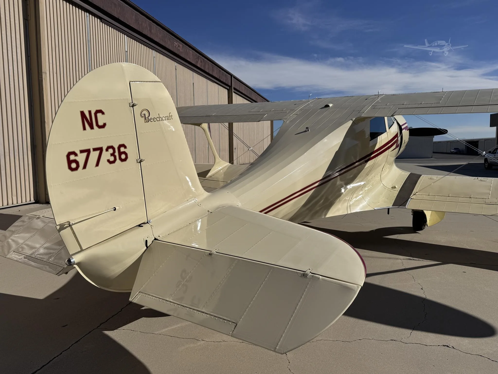 1943 BEECHCRAFT D17S