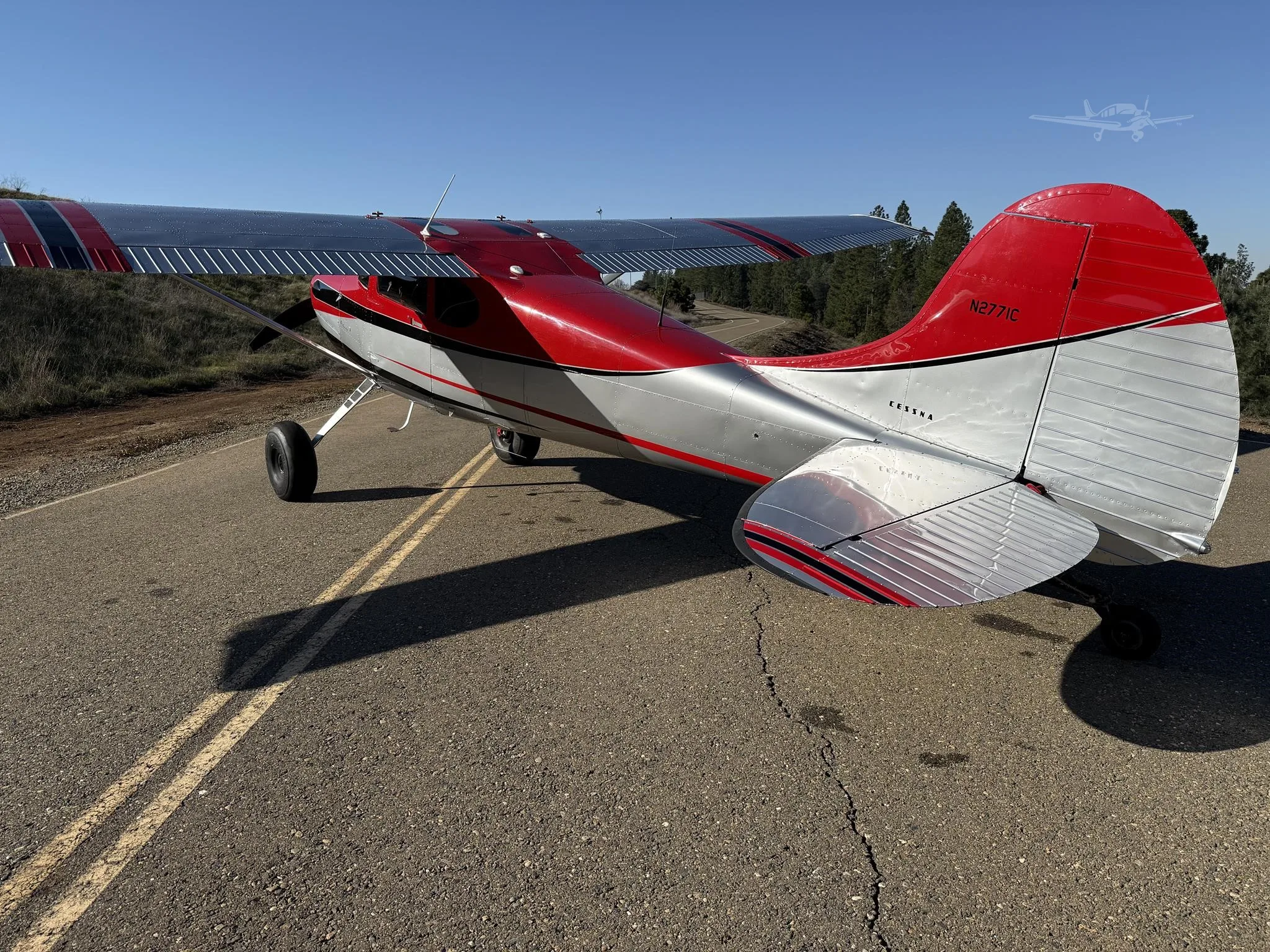 Marketing image of a 1954 CESSNA 170B.