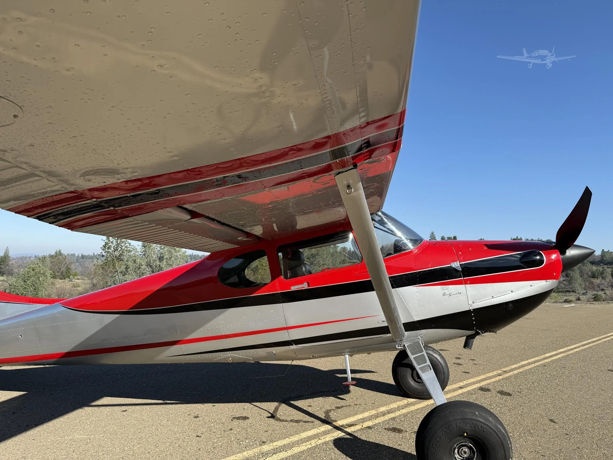 Exterior view of a 1954 CESSNA 170B, N2771C.