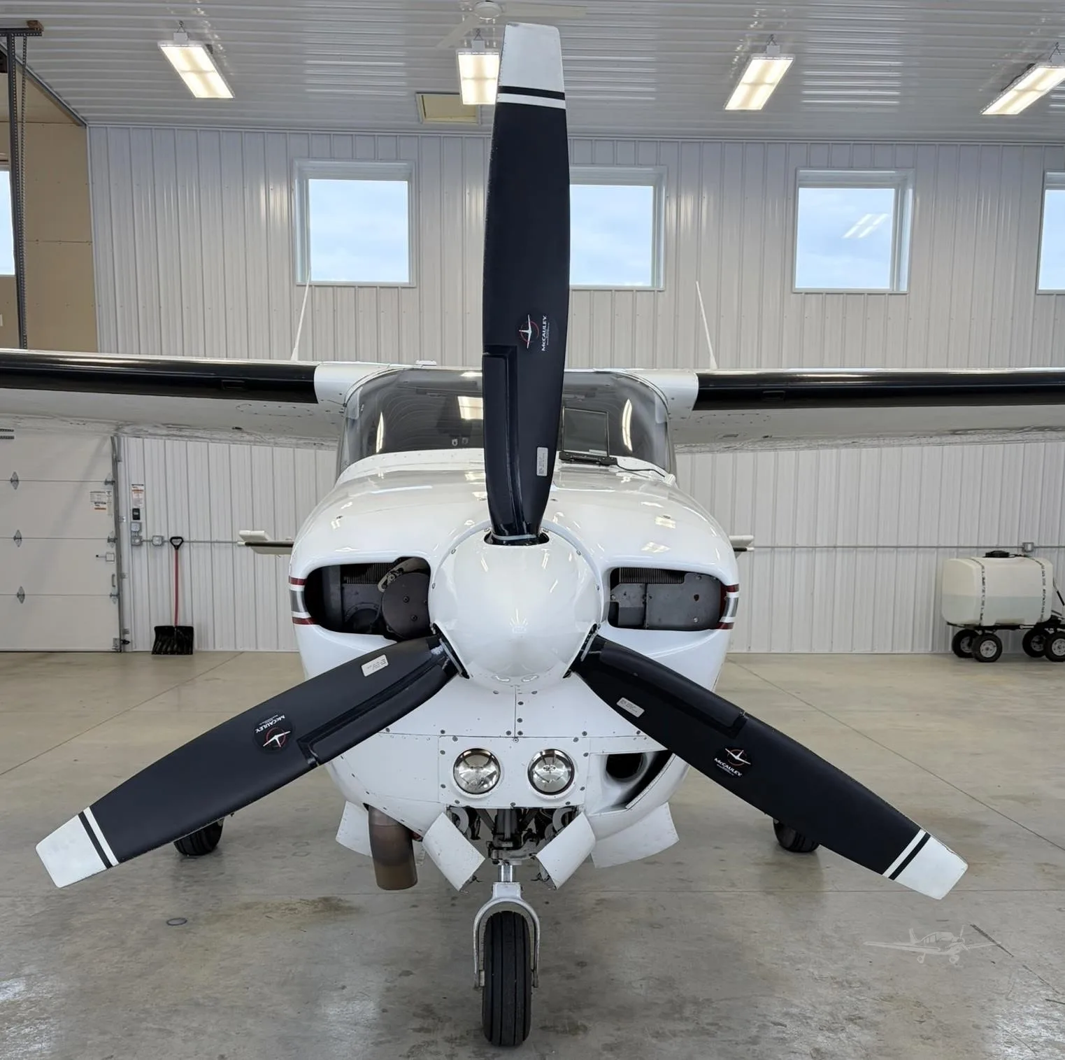 Exterior view of a 1981 CESSNA P210N, N734WH.