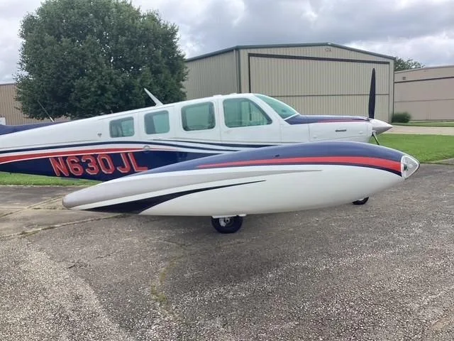 Exterior view of a 1976 BEECHCRAFT A36 BONANZA, N630JL.