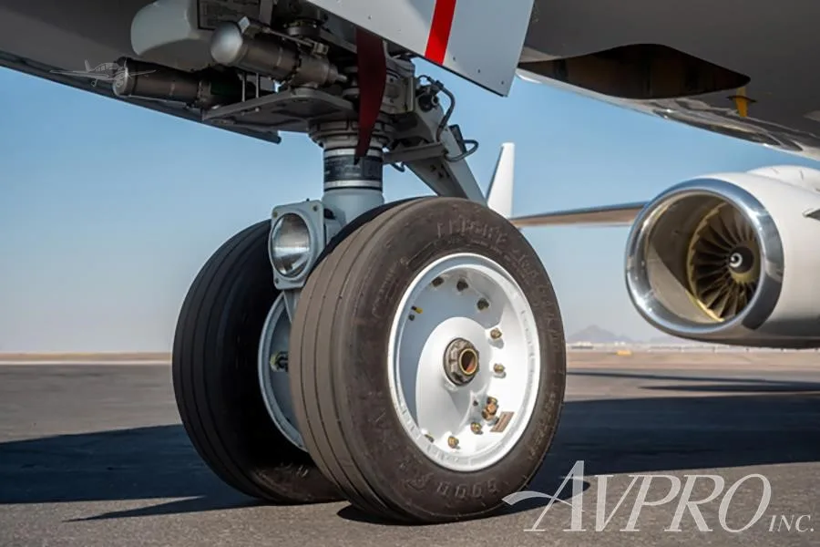 Engine detail of a 2003 BOEING BBJ2.