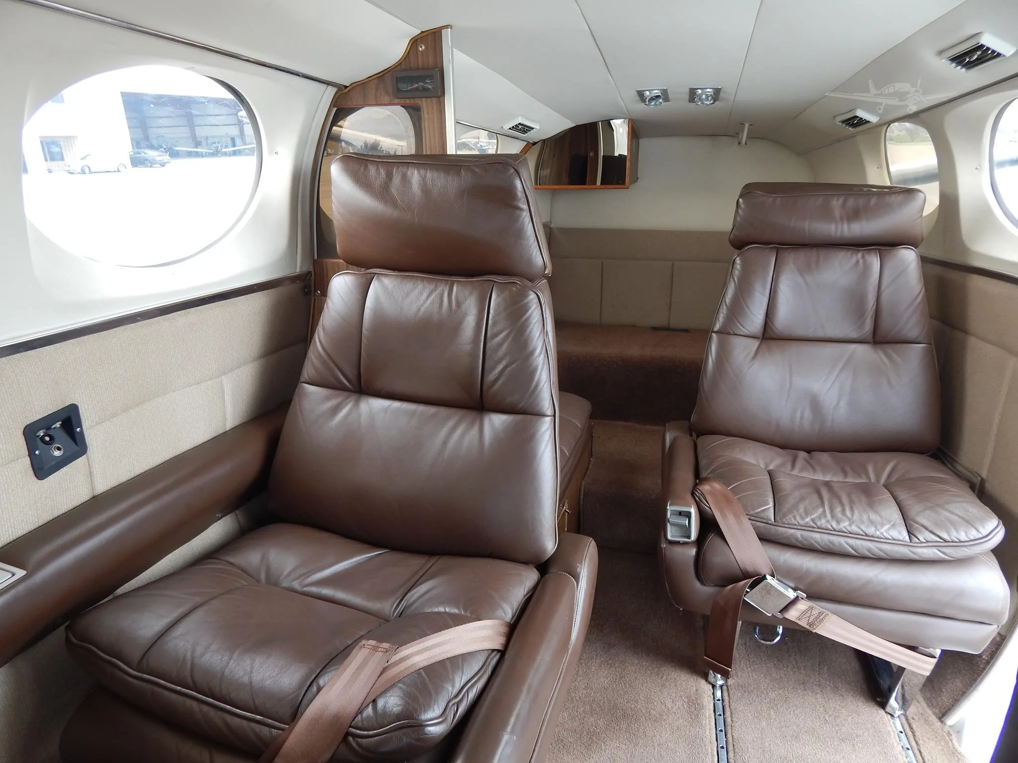 Cabin interior of a 1981 CESSNA CONQUEST I.
