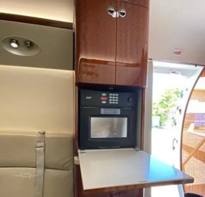 Cabin interior of a 2016 GULFSTREAM G150.
