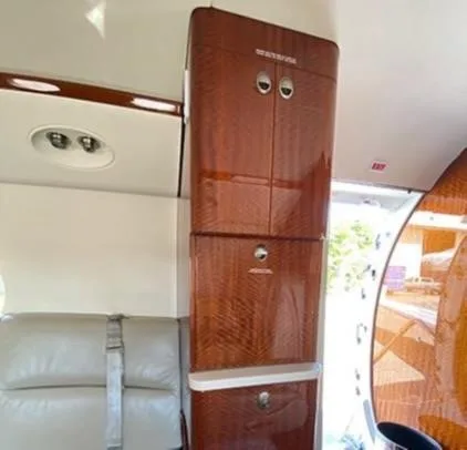 Cabin interior of a 2016 GULFSTREAM G150.