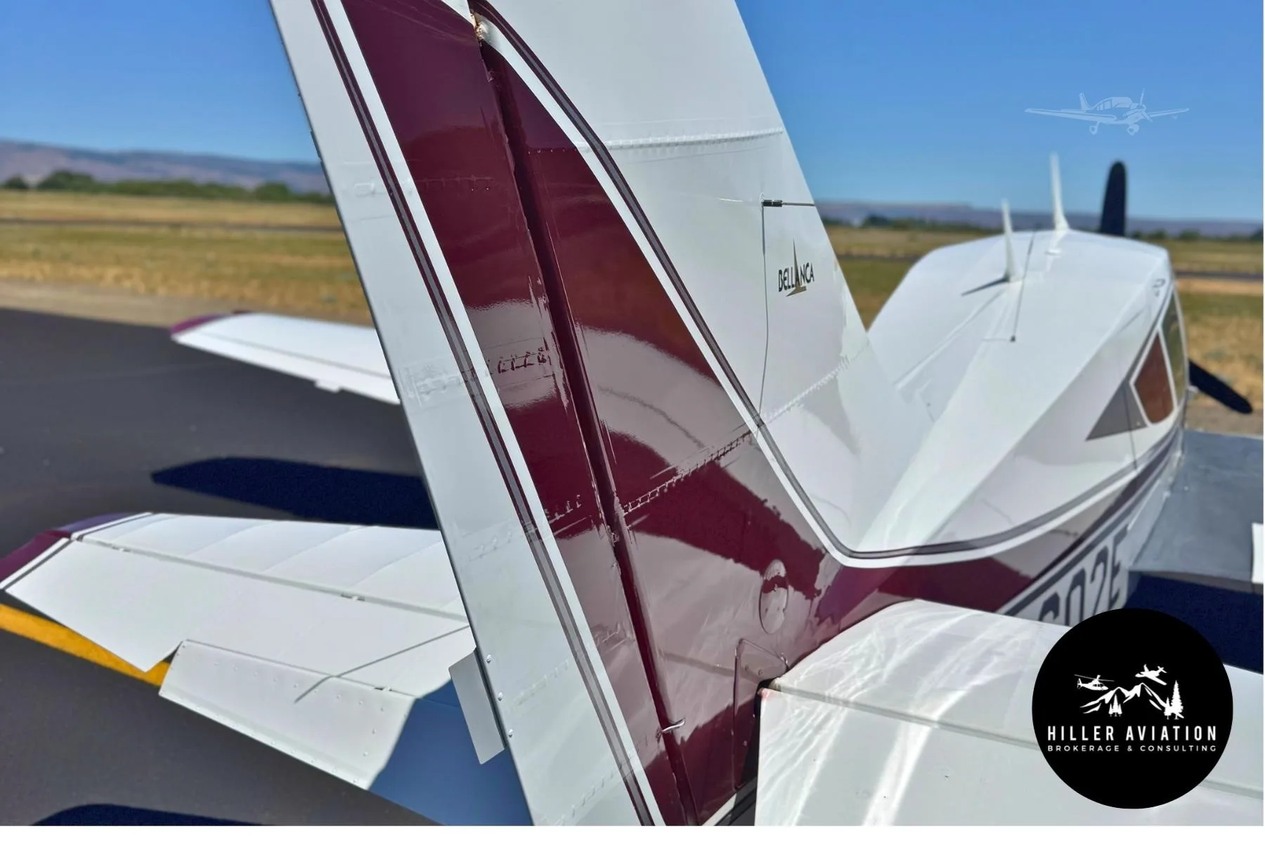 Exterior view of a 1976 BELLANCA 17-31ATC, N9602E.