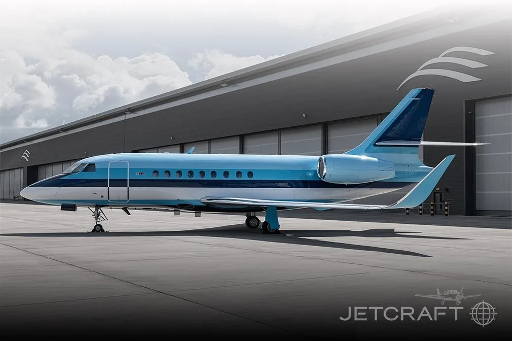 Marketing image of a 1996 DASSAULT FALCON 2000.
