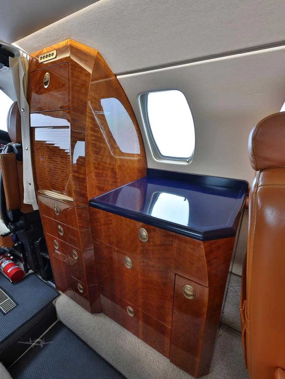 Cabin interior of a 2008 CESSNA CITATION CJ3.