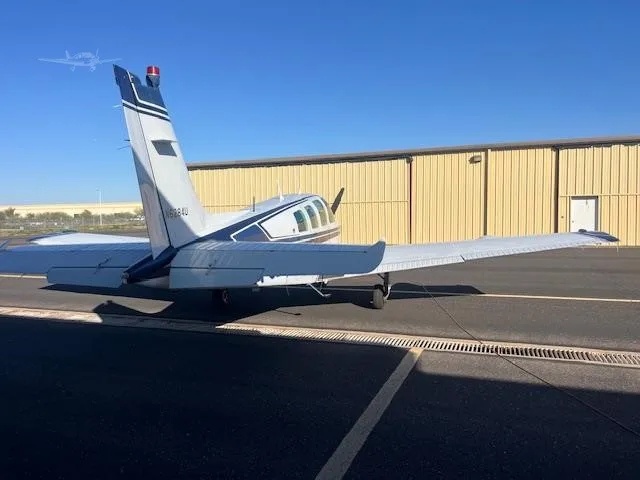 Exterior view of a 1982 BEECHCRAFT A36 BONANZA, N6284U.