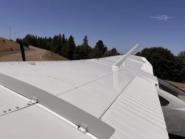 Exterior view of a 1966 CESSNA 182 SKYLANE, N2680F.