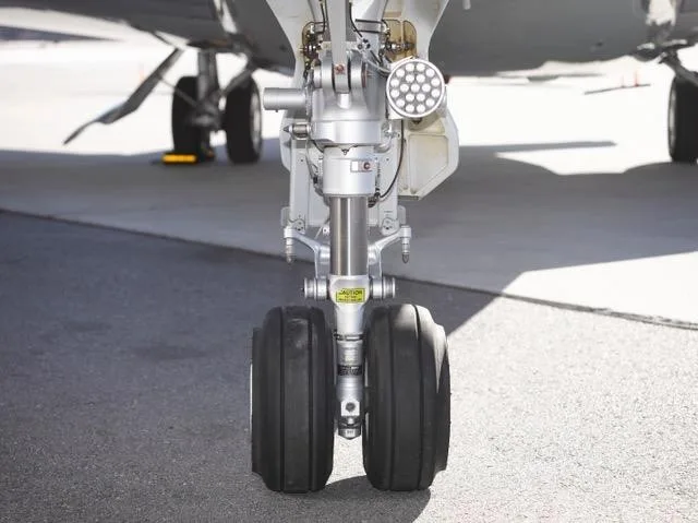 Engine detail of a 2007 DASSAULT FALCON 7X.