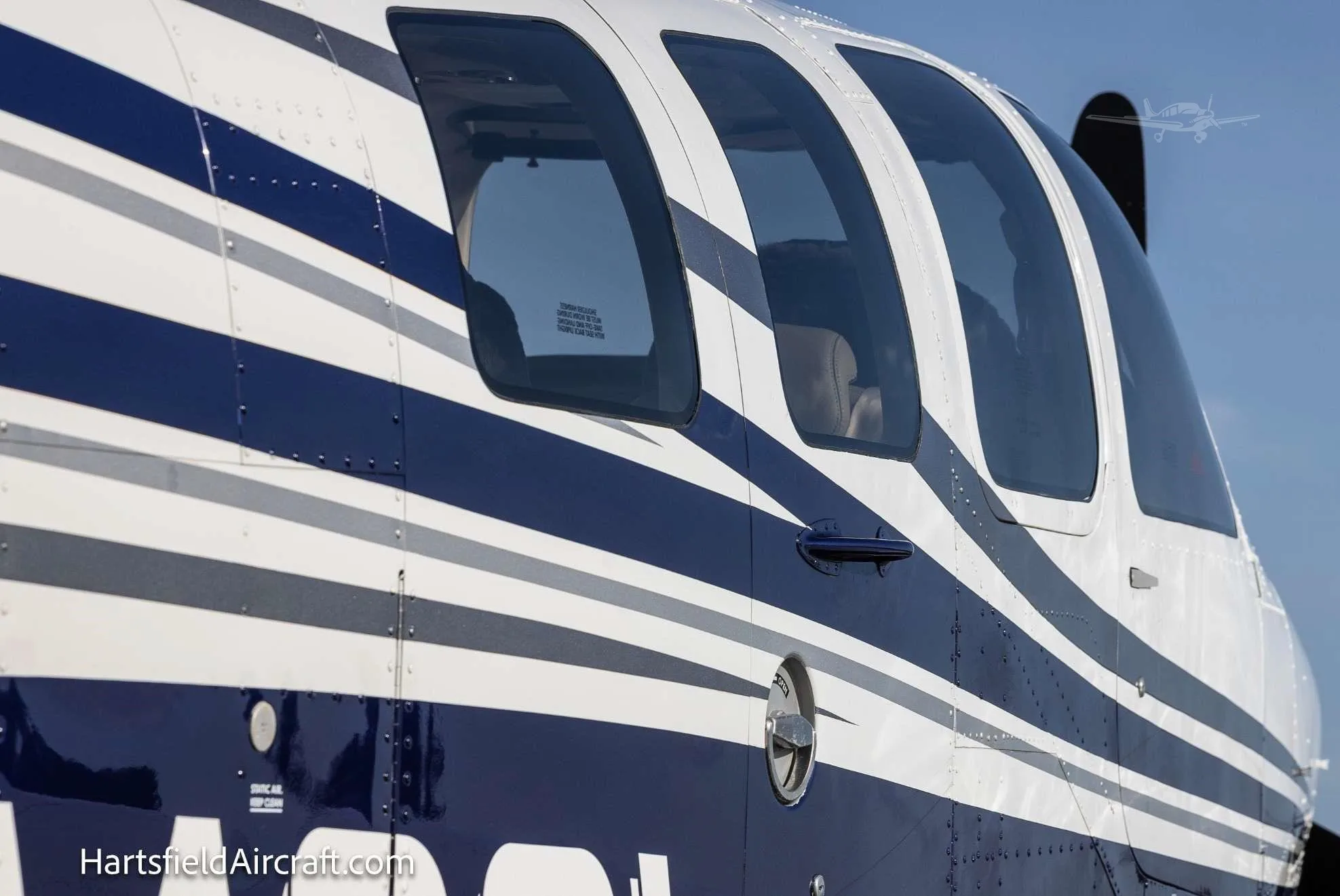 Engine detail of a 2016 BEECHCRAFT G36 BONANZA.