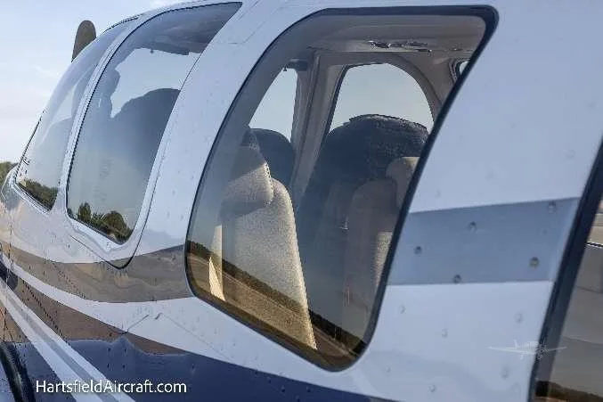 Cabin interior of a 2016 BEECHCRAFT G36 BONANZA.